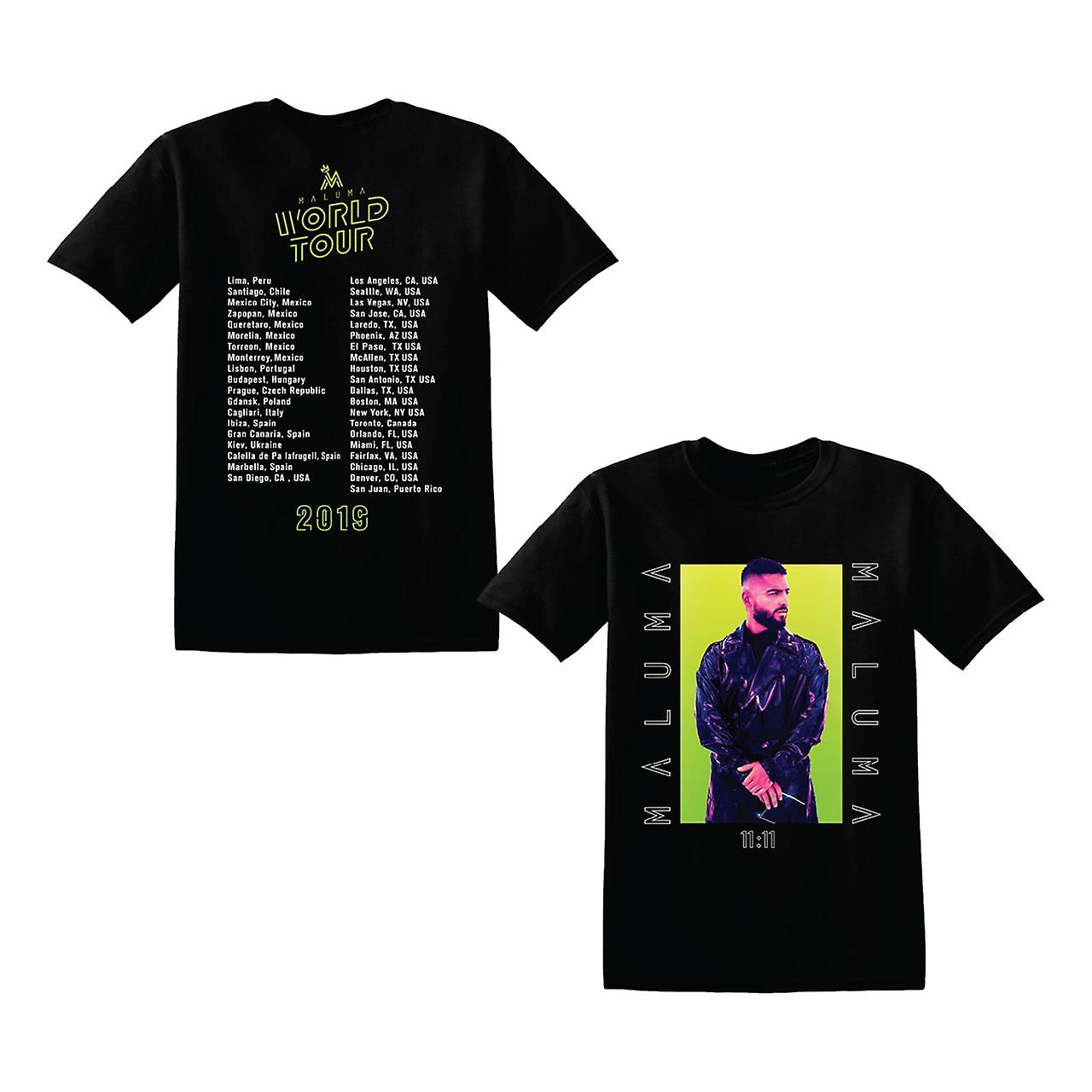 Foto 2 pulgar | Camiseta Rockinstone Maluma Tour 100% Algodón - Venta Internacional.