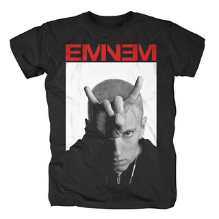Foto 1 | Camiseta Rockinstone Eminem Horns 100% Algodón 180 G/m² - Venta Internacional.