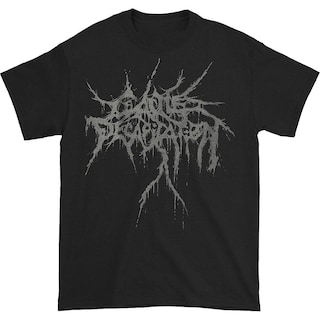 Foto 1 | Camiseta Rockinstone Cattle Decapitation Black Logo Para Hombre - Venta Internacional.