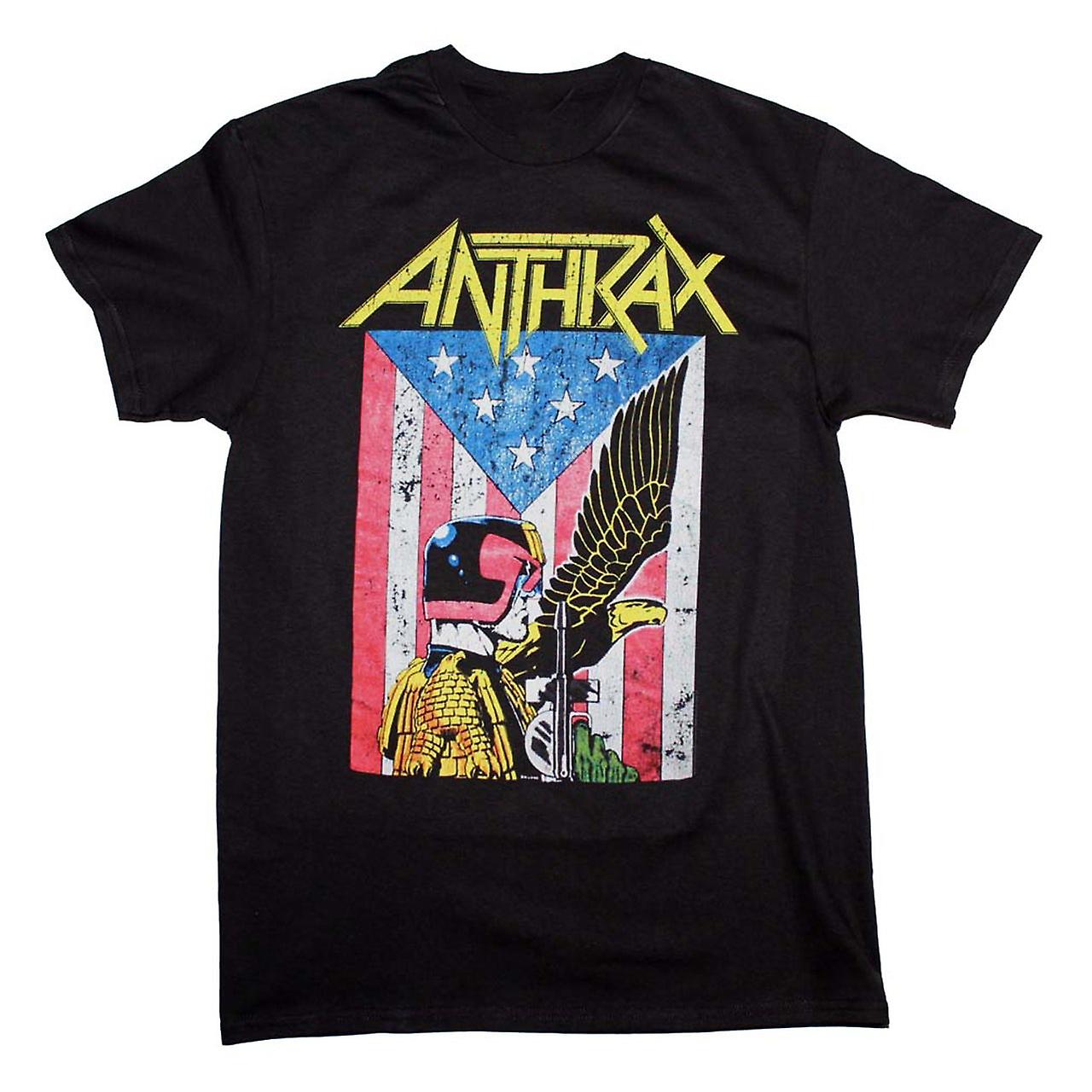 Foto 2 pulgar | Camiseta Anthrax Dredd Eagle Para Hombre - Venta Internacional.