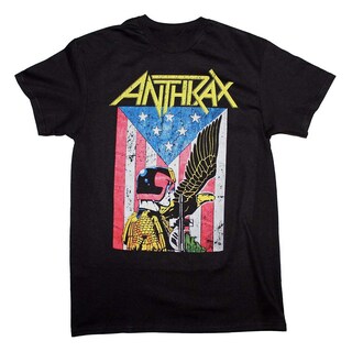 Foto 1 | Camiseta Anthrax Dredd Eagle Para Hombre - Venta Internacional.