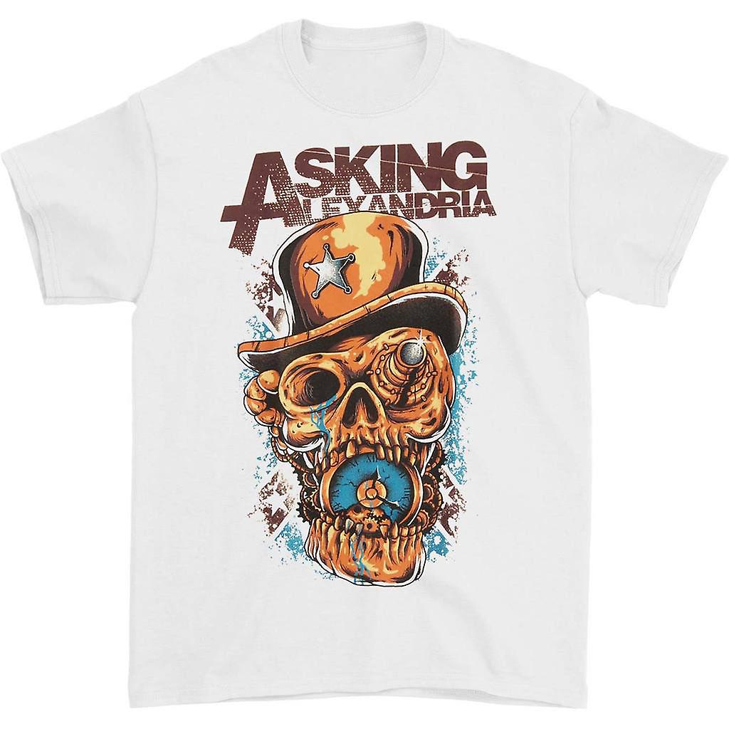 Foto 2 pulgar | Camiseta Rockinstone Asking Alexandria Stop The Time - Venta Internacional.