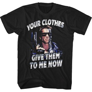 Foto 1 | Camiseta Rockinstone Your Clothes Terminator 100% Algodón - Venta Internacional.