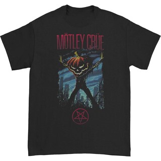 Foto 1 | Camiseta Rockinstone Motley Crue Con Cabeza De Calabaza, 180 G/m², 100% Algodón - Venta Internacional.