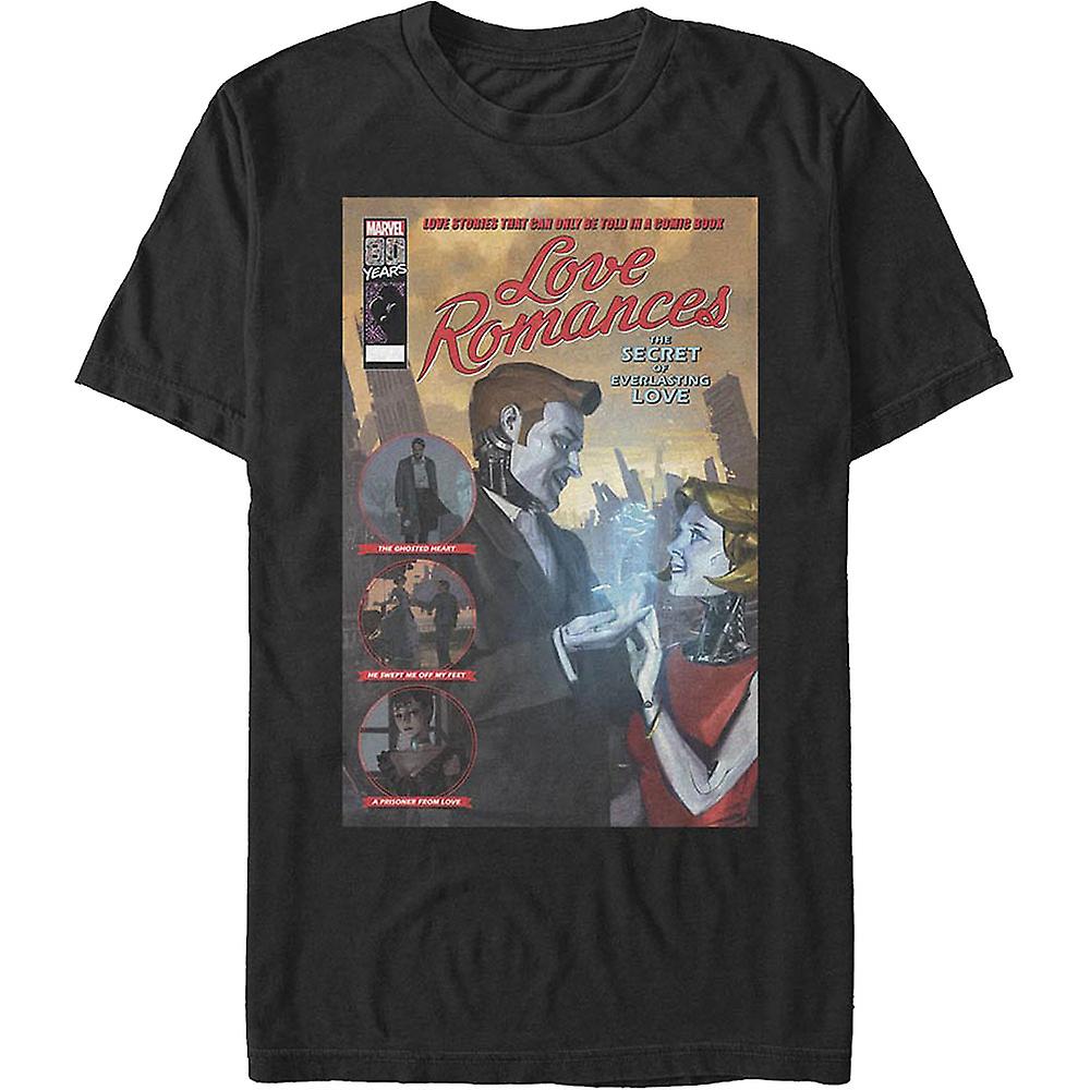 Camiseta Rockinstone Love Romances Marvel Comics - Venta Internacional.