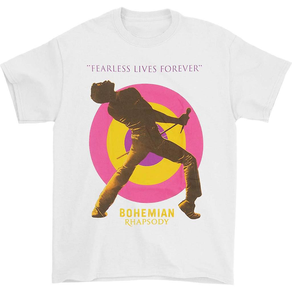 Foto 1 | Camiseta Rockinstone Queen Fearless Lives Forever Para Mujer - Venta Internacional.