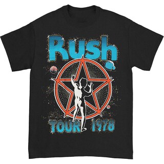 Foto 1 | Camiseta Rockinstone Rush Starman Tour 1978 Para Hombre - Venta Internacional.