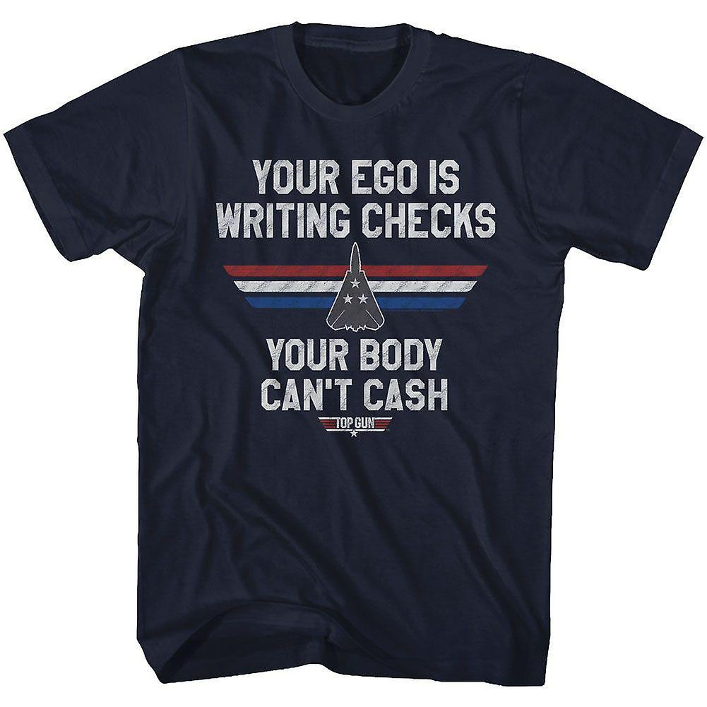 Foto 1 | Camiseta Top Gun Ego Check De Rockinstone, 180 G/m², 100% Algodón - Venta Internacional.