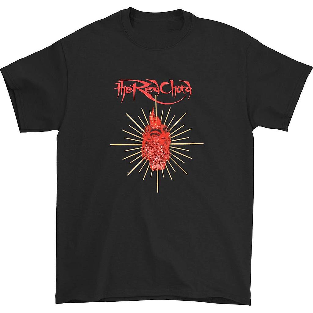 Foto 2 pulgar | Camiseta Rockinstone Red Chord 100% Algodón Preencogido - Venta Internacional.