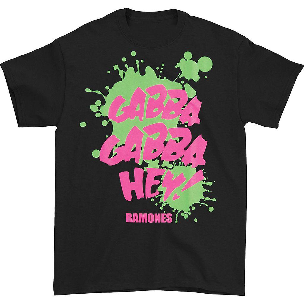 Foto 2 pulgar | Camiseta Rockinstone Ramones Gabba Gabba Hey 180 G/m² - Venta Internacional.