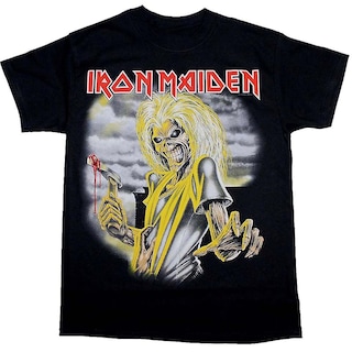 Foto 1 | Camiseta Rockinstone Killers Iron Maiden 100% Algodón - Venta Internacional.