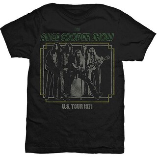 Foto 1 | Camiseta Rockinstone Alice Cooper Us Tour 1971 Para Hombre - Venta Internacional.