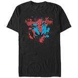 Camiseta Rockinstone Paint Splatter Spider-man 100% Algodón - Venta Internacional.