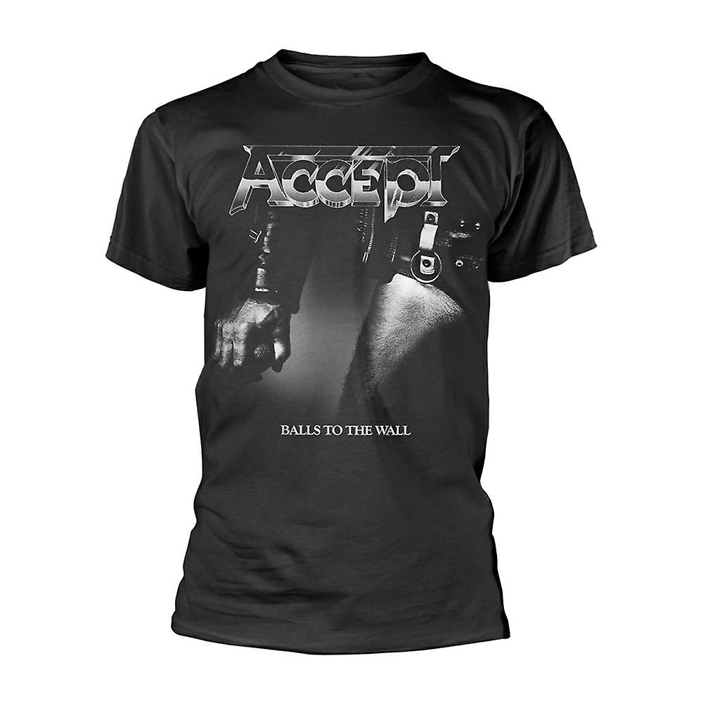 Foto 2 pulgar | Camiseta Rockinstone Accept Balls To The Wall, Algodón, 180 G/m² - Venta Internacional.
