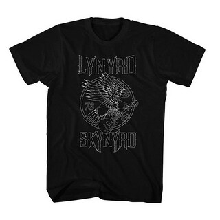 Foto 1 | Camiseta Rockinstone Lynyrd Skynyrd Eagle Guitar 73 Para Hombre - Venta Internacional.