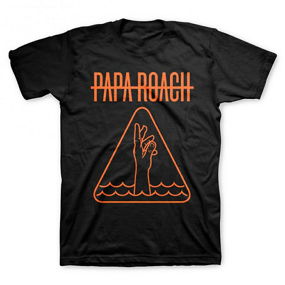 Foto 2 pulgar | Camiseta Rockinstone Papa Roach Hand Icon 100% Algodón - Venta Internacional.