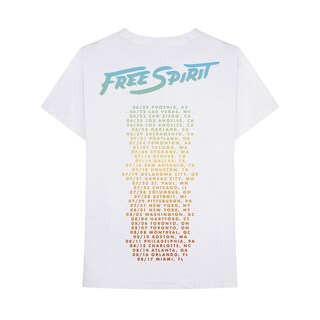 Foto 1 | Camiseta Khalid Free Spirit Tour Gradient Para Hombre - Venta Internacional.