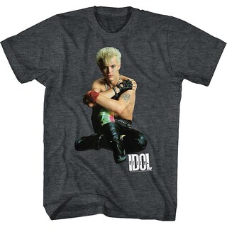 Foto 1 | Camiseta Rockinstone Flesh For Fantasy Billy Idol - Venta Internacional.