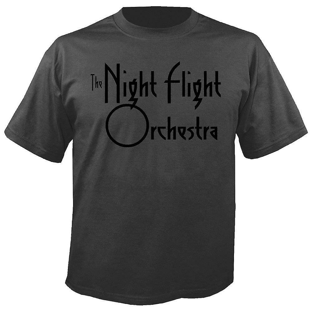 Foto 2 pulgar | Camiseta Rockinstone Con El Logotipo De The Night Flight Orchestra, 180 G/m² - Venta Internacional.