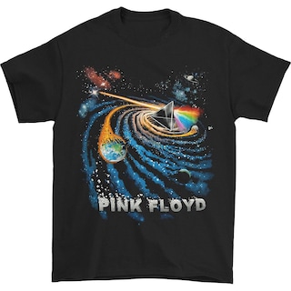 Foto 1 | Camiseta Rockinstone Pink Floyd Dark Side Galactic Print - Venta Internacional.