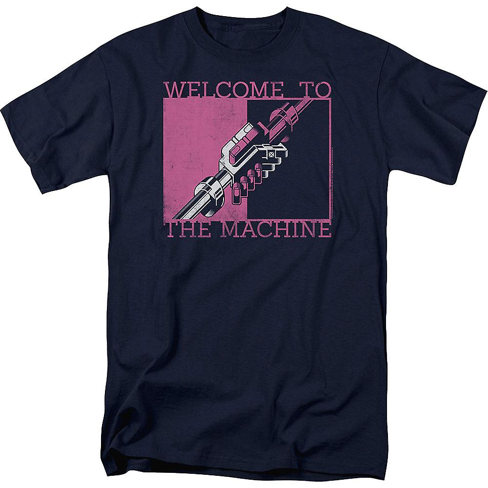Foto 2 pulgar | Camiseta Rockinstone Welcome To The Machine Pink Floyd - Venta Internacional.