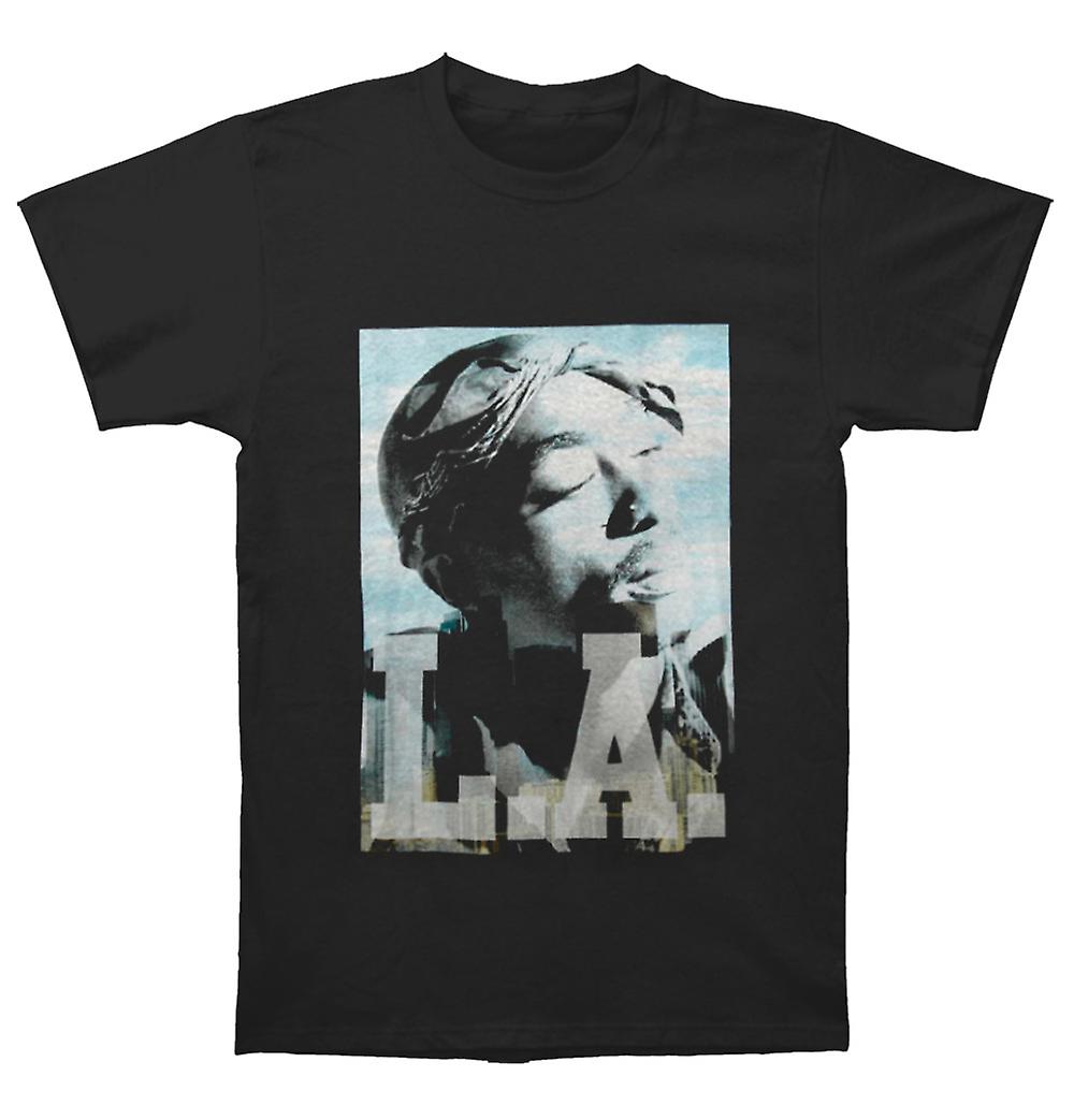 Foto 2 pulgar | Camiseta Rockinstone Tupac La Skyline 100% Algodón - Venta Internacional.