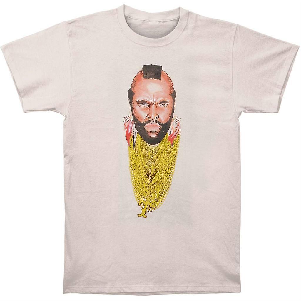 Camiseta Rockinstone Mr. T Chain Of Fool 180 G/m², 100% Algodón - Venta Internacional.
