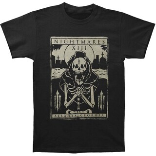Foto 1 | Camiseta Rockinstone Nightmares Skeleton 180 G/m² 100% Algodón - Venta Internacional