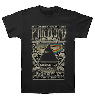 Foto 1 | Camiseta Rockinstone Pink Floyd Empaquetada Con Póster Del Carnegie Hall - Venta Internacional.