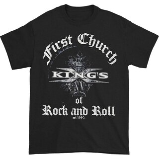 Foto 1 | Camiseta Rockinstone Kings X First Church Of Rock And Roll - Venta Internacional.
