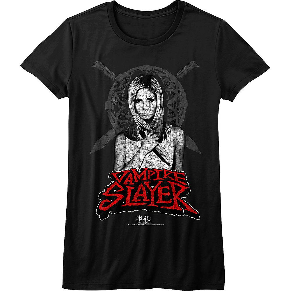 Foto 2 pulgar | Camiseta Rockinstone Para Mujer Buffy The Vampire Slayer - Venta Internacional.