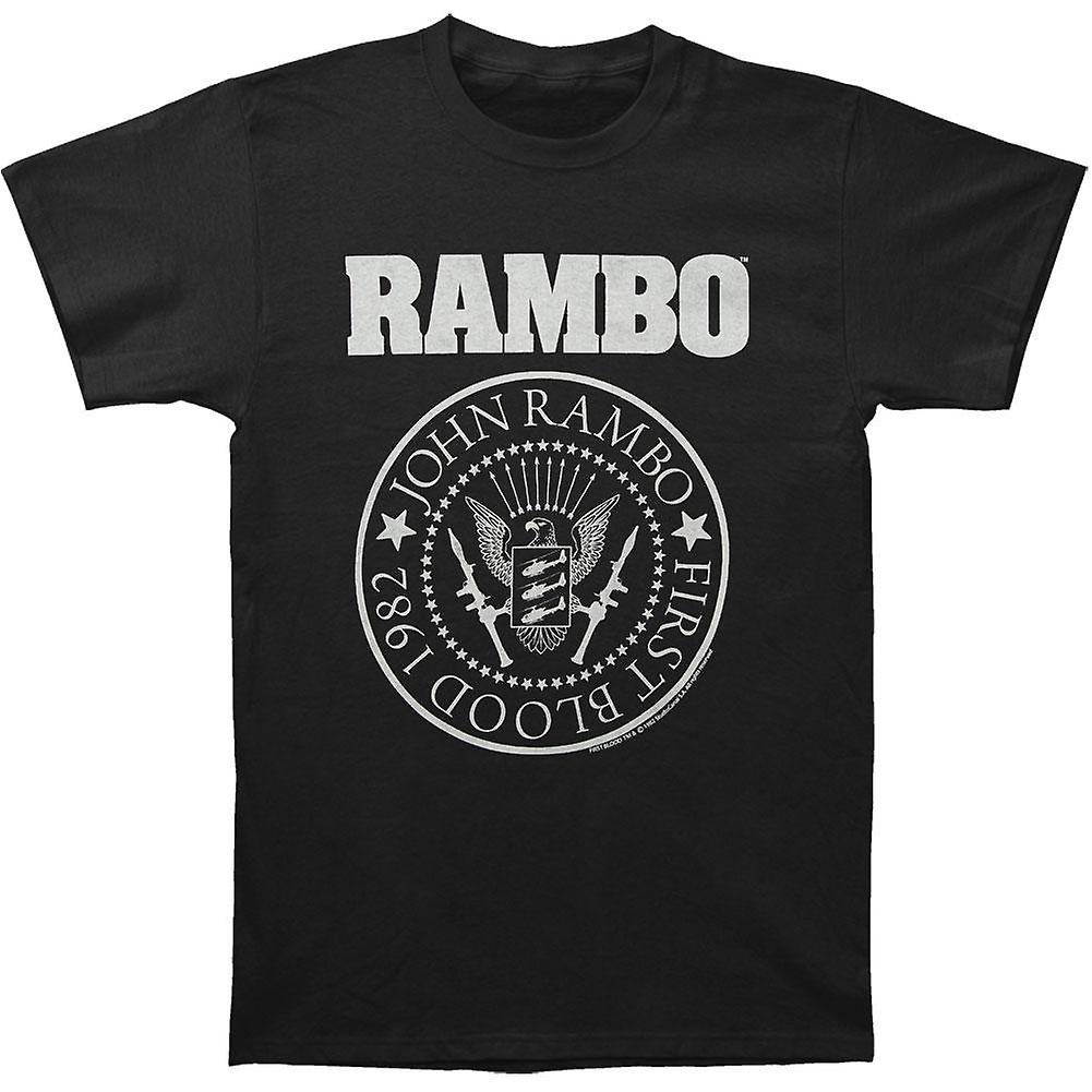 Foto 1 | Camiseta Rambo Rambones Rockinstone 100% Algodón - Venta Internacional.