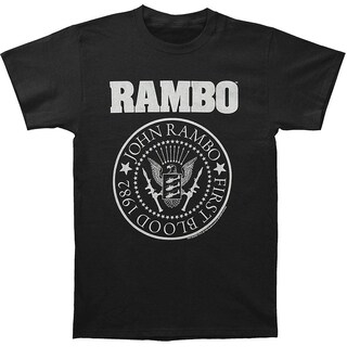 Foto 1 | Camiseta Rambo Rambones Rockinstone 100% Algodón - Venta Internacional.