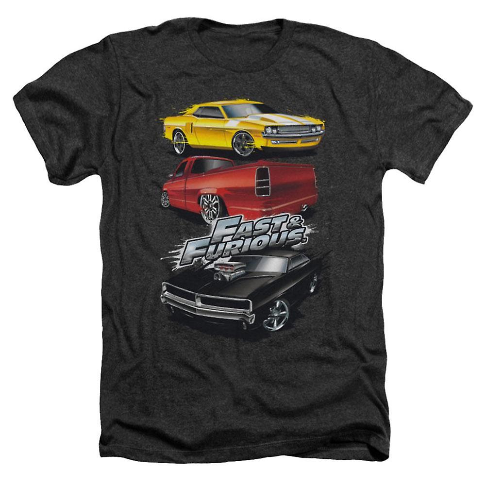 Foto 2 pulgar | Camiseta Rockinstone Fast And The Furious Muscle Car Con Estampado - Venta Internacional.