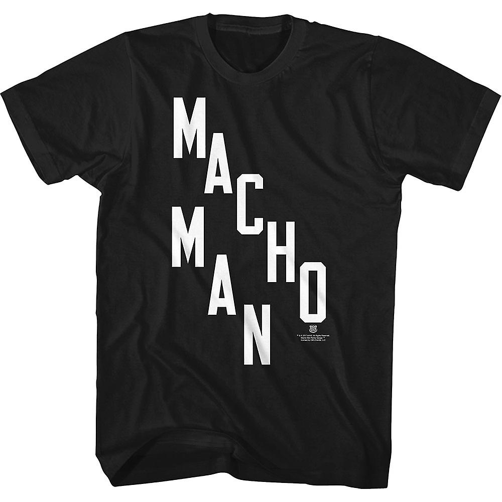 Foto 1 | Camiseta Rockinstone Stacked Letters Macho Man Randy Savage - Venta Internacional.