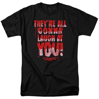Foto 1 | Camiseta Rockinstone Laugh At You Carrie 180 G/m², 100% Algodón - Venta Internacional.