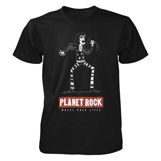 Foto 1 | Camiseta Rockinstone Planet Rock Musician's Series Para Hombre - Venta Internacional.