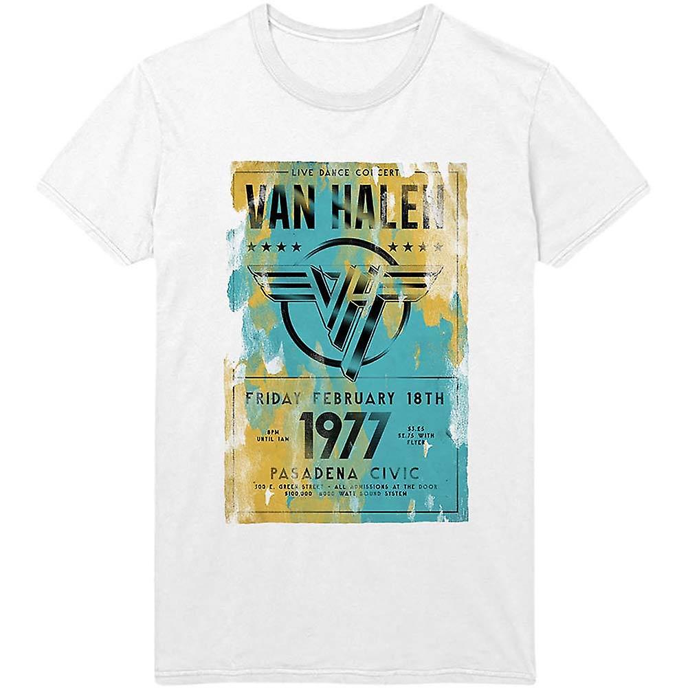 Foto 1 | Camiseta Rockinstone Van Halen Pasadena '77 180 G/m² - Venta Internacional.