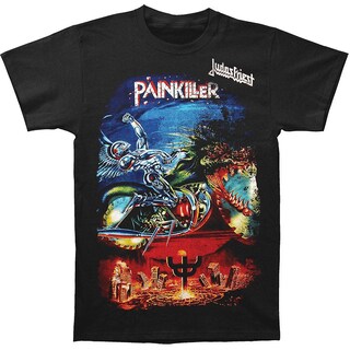 Foto 1 | Camiseta Rockinstone Judas Priest Painkiller 100% Algodón - Venta Internacional.