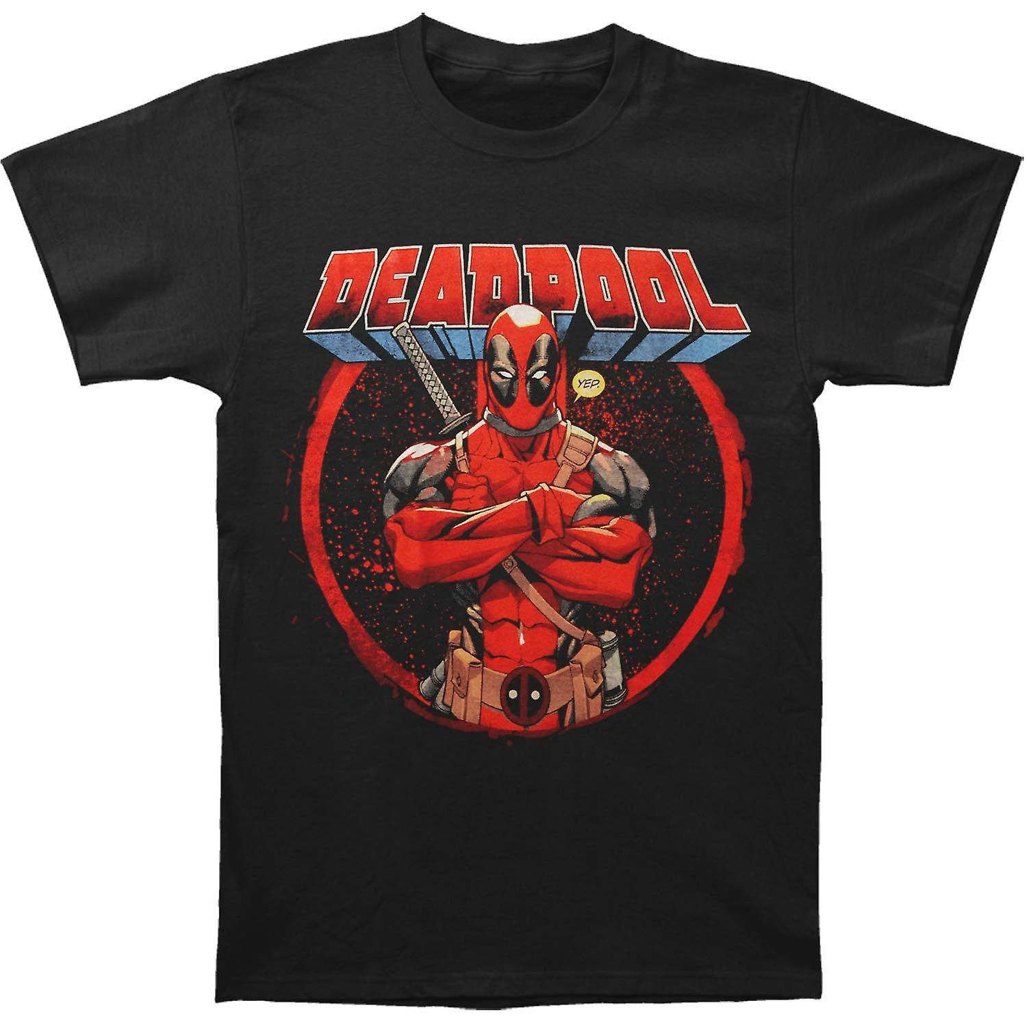 Foto 1 | Camiseta Rockinstone Deadpool Crossed Arms 100% Algodón - Venta Internacional.