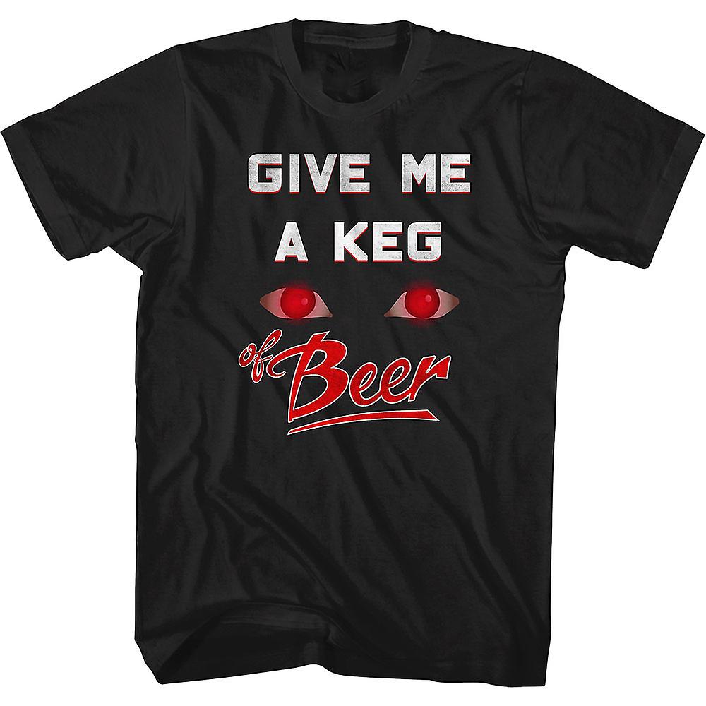 Foto 2 pulgar | Camiseta Rockinstone Teen Wolf Con Estampado De Barril De Cerveza 100% Algodón - Venta Internacional.