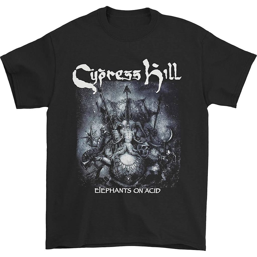 Foto 2 pulgar | Camiseta Rockinstone Cypress Hill Elephants On Acid Tour - Venta Internacional.