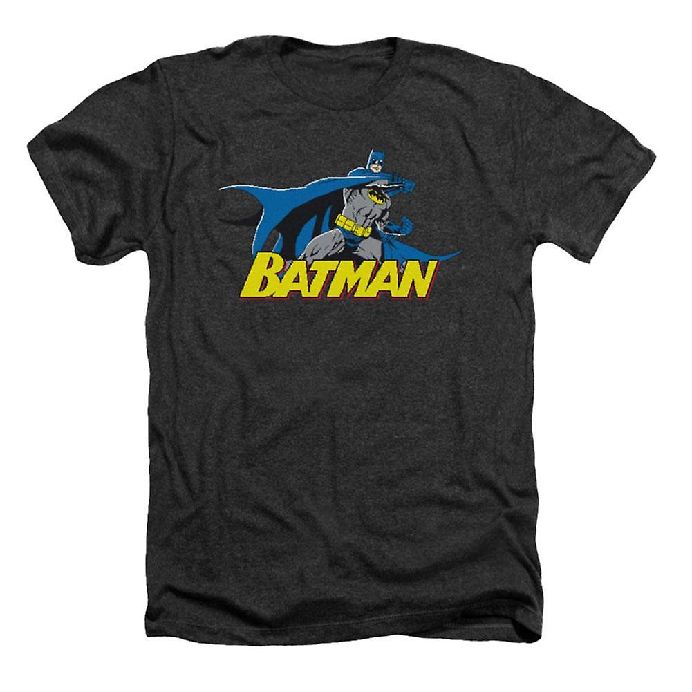 Foto 2 pulgar | Camiseta Rockinstone Batman 8 Bit Cape Heather Para Hombre - Venta Internacional.