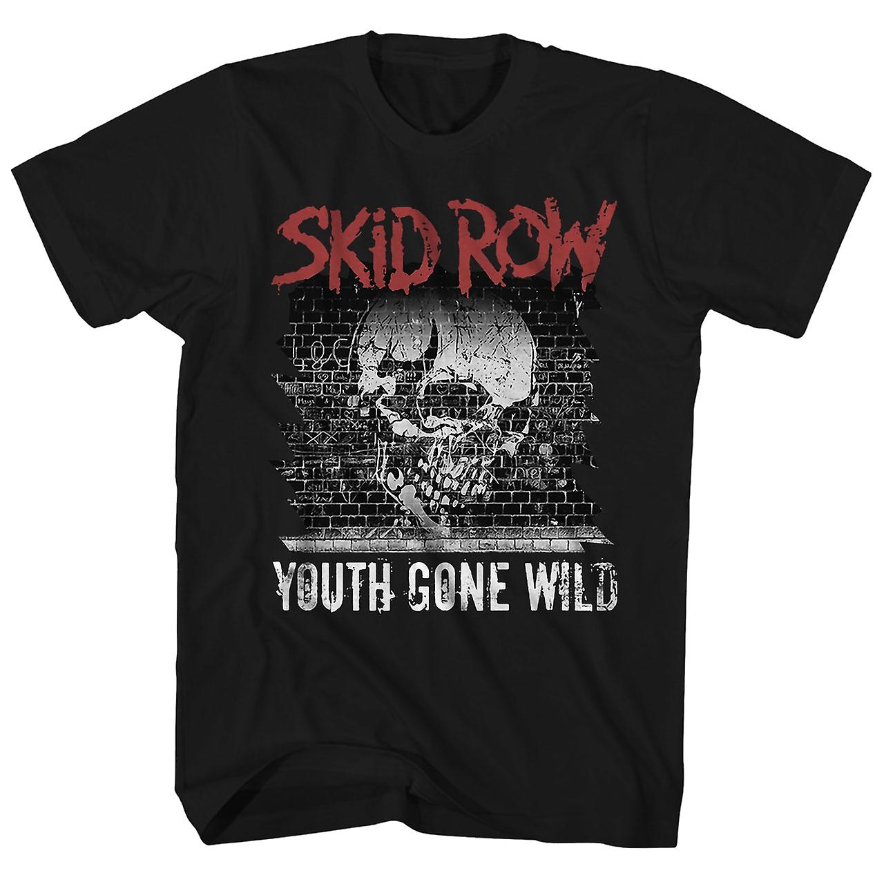 Foto 2 pulgar | Camiseta Rockinstone Skid Row Youth Gone Wild Para Niños - Venta Internacional.