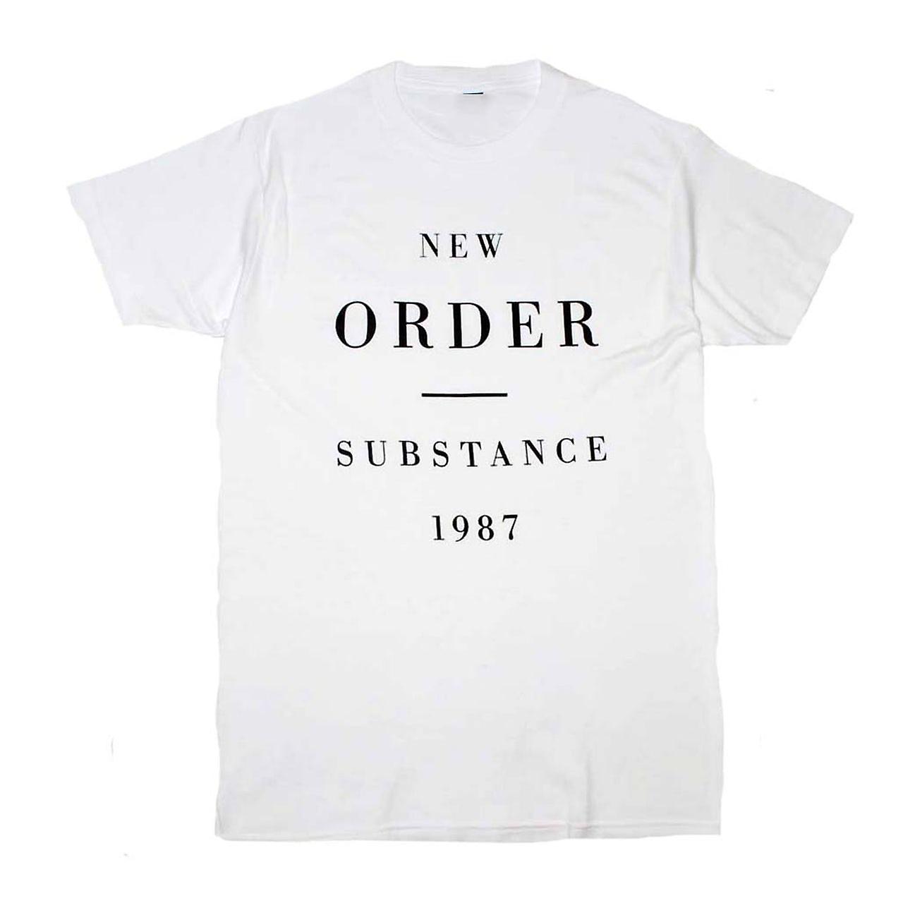 Foto 2 pulgar | Camiseta Rockinstone New Order Substance 1987, 180 G/m², Algodón - Venta Internacional.