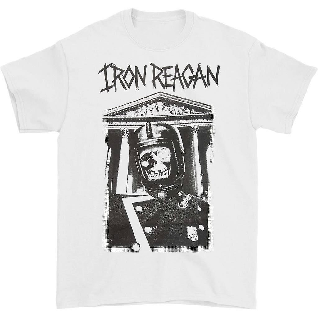Foto 2 pulgar | Camiseta Rockinstone Iron Reagan Rewind Black Ink Para Hombre - Venta Internacional.