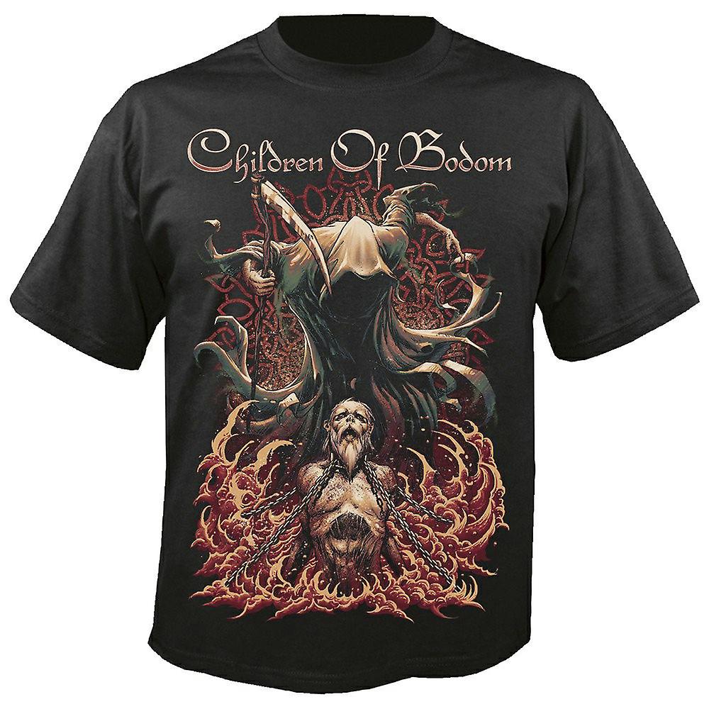 Foto 2 pulgar | Camiseta Rockinstone Children Of Bodom Patron Saint Para Niños - Venta Internacional.