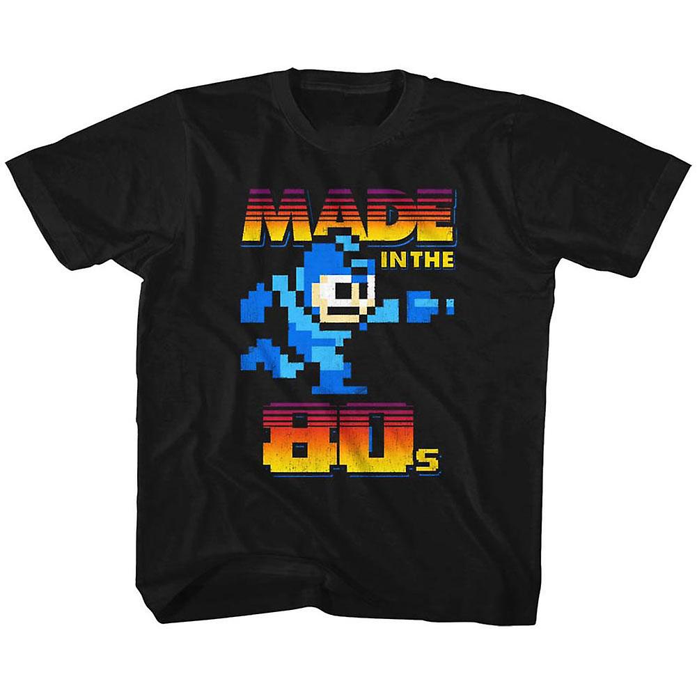 Foto 2 pulgar | Camiseta Rockinstone Mega Man Hecha En Los 80 Para Jóvenes - Venta Internacional.