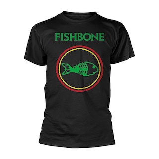 Foto 1 | Camiseta Rockinstone Fishbone Classic Logo 180 G/m² 100% Algodón - Venta Internacional.