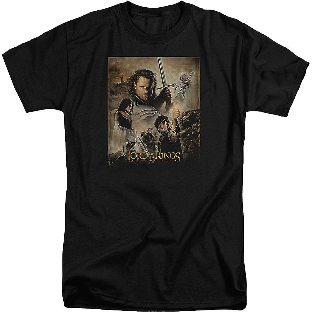 Foto 2 pulgar | Camiseta Rockinstone El Regreso Del Rey El Señor De Los Anillos - Venta Internacional.